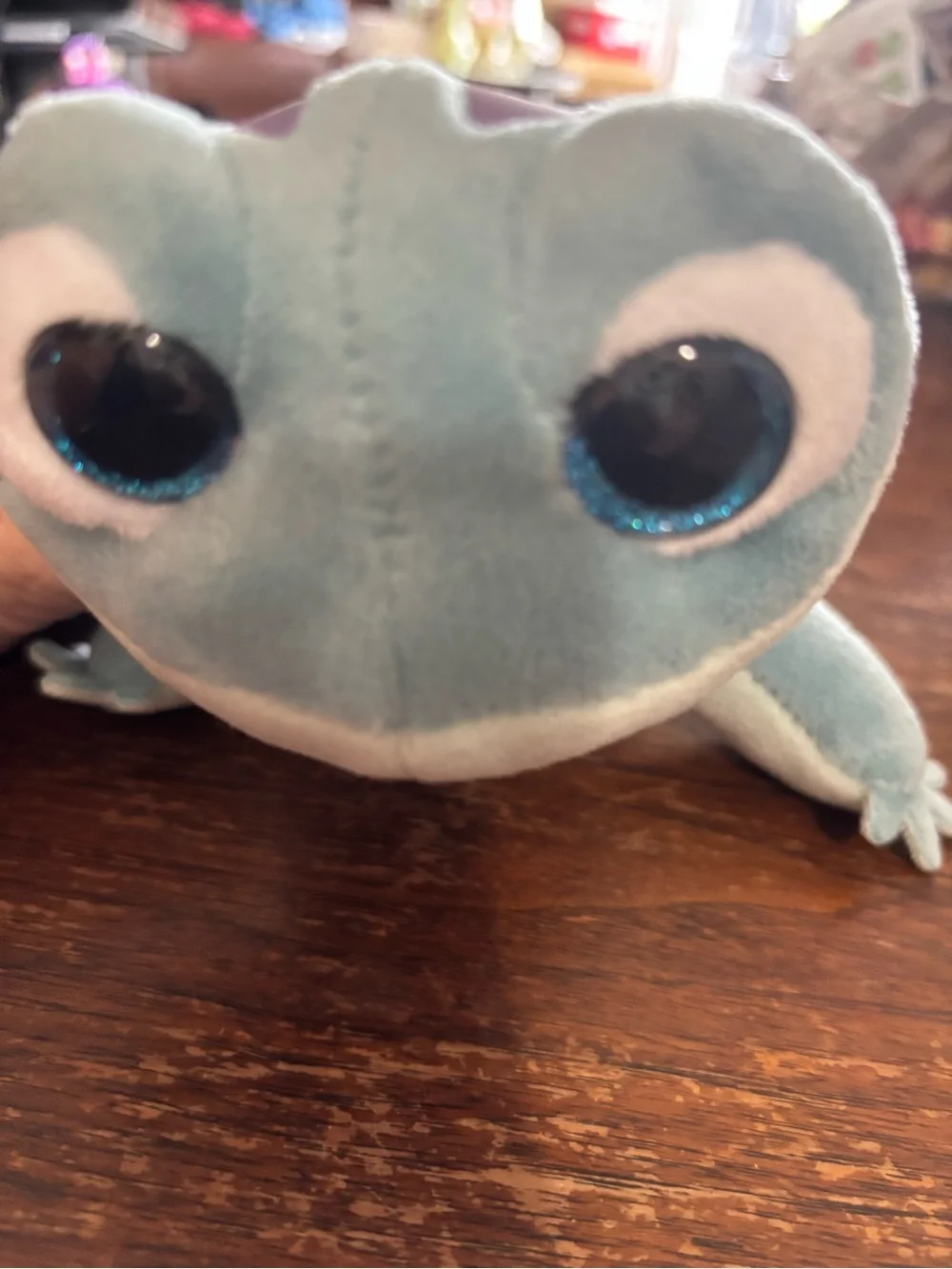 Baby Bruno Salamander from D Disney frozen two Plush Blue salamander